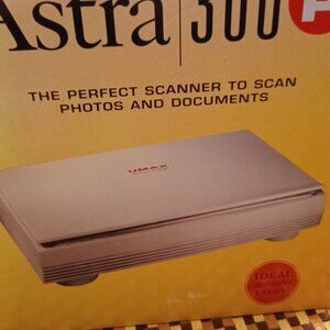 UMAX Astra 300p Flatbed Scanner NEW IN BOX